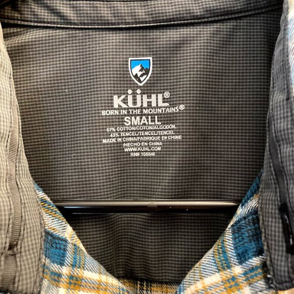 Kuhl Dillingr Long Sleeve Flannel Size Small - Picture 3 of 4